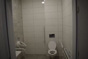 Sala gimnastyczna w Dyblinie po remoncie