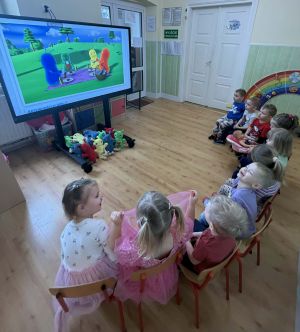 Zajęcia z przedszkolakami