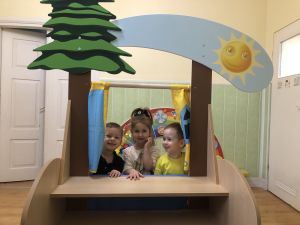 Zajęcia z przedszkolakami