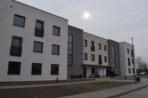 Uroczyste przekazanie wielomieszkaniowego budynku do użytku