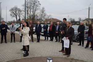 Uroczyste przekazanie wielomieszkaniowego budynku do użytku