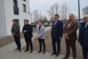 Uroczyste przekazanie wielomieszkaniowego budynku do użytku