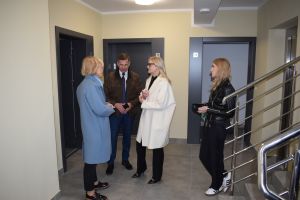 Uroczyste przekazanie wielomieszkaniowego budynku do użytku