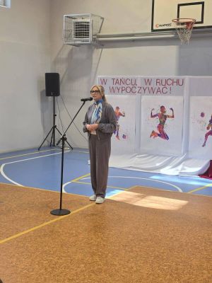 Uroczystośc otwarcia zmodernizowanej sali gimnastycznej w Dyblinie