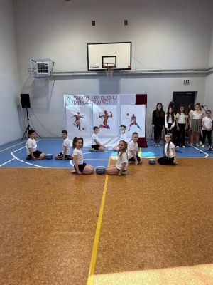 Uroczystośc otwarcia zmodernizowanej sali gimnastycznej w Dyblinie