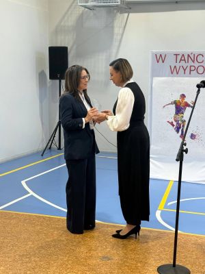 Uroczystośc otwarcia zmodernizowanej sali gimnastycznej w Dyblinie