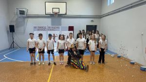 Uroczystośc otwarcia zmodernizowanej sali gimnastycznej w Dyblinie