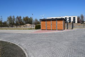 Pomieszczenia żłobka, zagospodarowanie przestrzeni wokół budynku żłobka