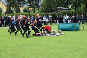 Relacja z gminnych zawodów sportowo-pożarniczych w Dobrzyniu nad Wisłą