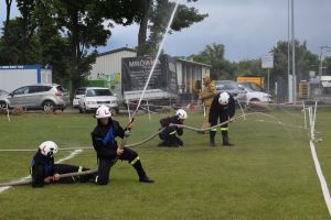 Relacja z gminnych zawodów sportowo-pożarniczych w Dobrzyniu nad Wisłą