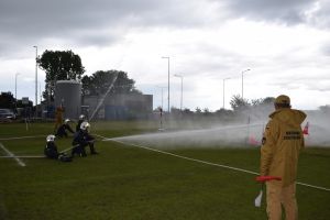 Relacja z gminnych zawodów sportowo-pożarniczych w Dobrzyniu nad Wisłą