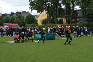 Relacja z gminnych zawodów sportowo-pożarniczych w Dobrzyniu nad Wisłą