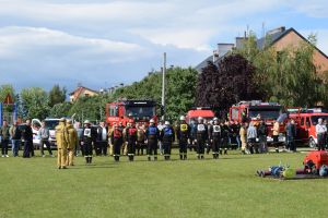 Relacja z gminnych zawodów sportowo-pożarniczych w Dobrzyniu nad Wisłą