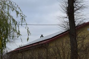 Fotowoltaika na dachu strażnicy