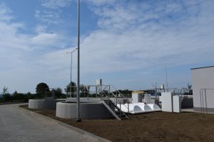 Nowo wybudowane obiekty Stacji Oczyszczania Ścieków