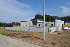 Nowo wybudowane obiekty Stacji Oczyszczania Ścieków