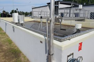 Nowo wybudowane obiekty Stacji Oczyszczania Ścieków