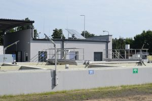 Nowo wybudowane obiekty Stacji Oczyszczania Ścieków