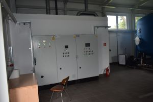 Infrastruktura i budynek nowo wybudowanej Stacji Oczyszczania Wody