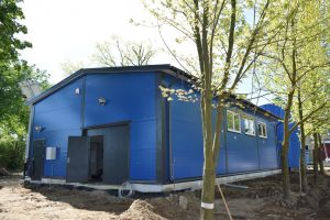 Nowo postały budynek stacji uzdatniania wody