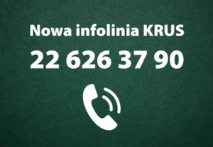Ruszyła nowa infolinia KRUS