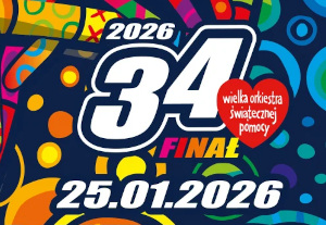 Zapraszamy na 34 Finał Wielkiej Orkiestry Świątecznej Pomocy z DCSiT