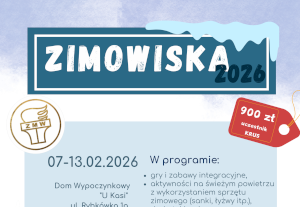 Oferta zimowisk w 2026 roku dla dzieci i młodzieży z terenu województwa kujawsko-pomorskiego