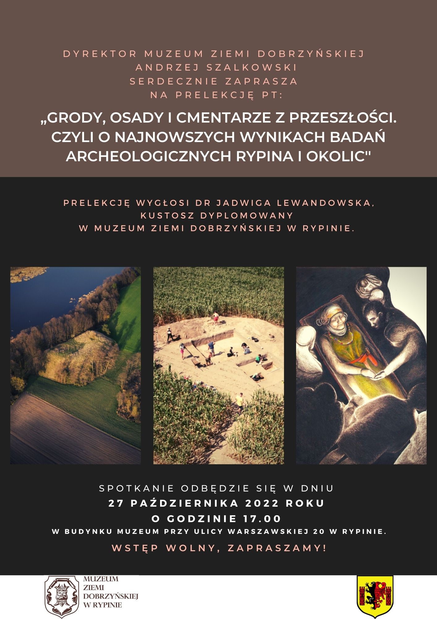 Zapraszamy na preelekcję do Muzeum Ziemi Dobrzyńskiej w Rypinie