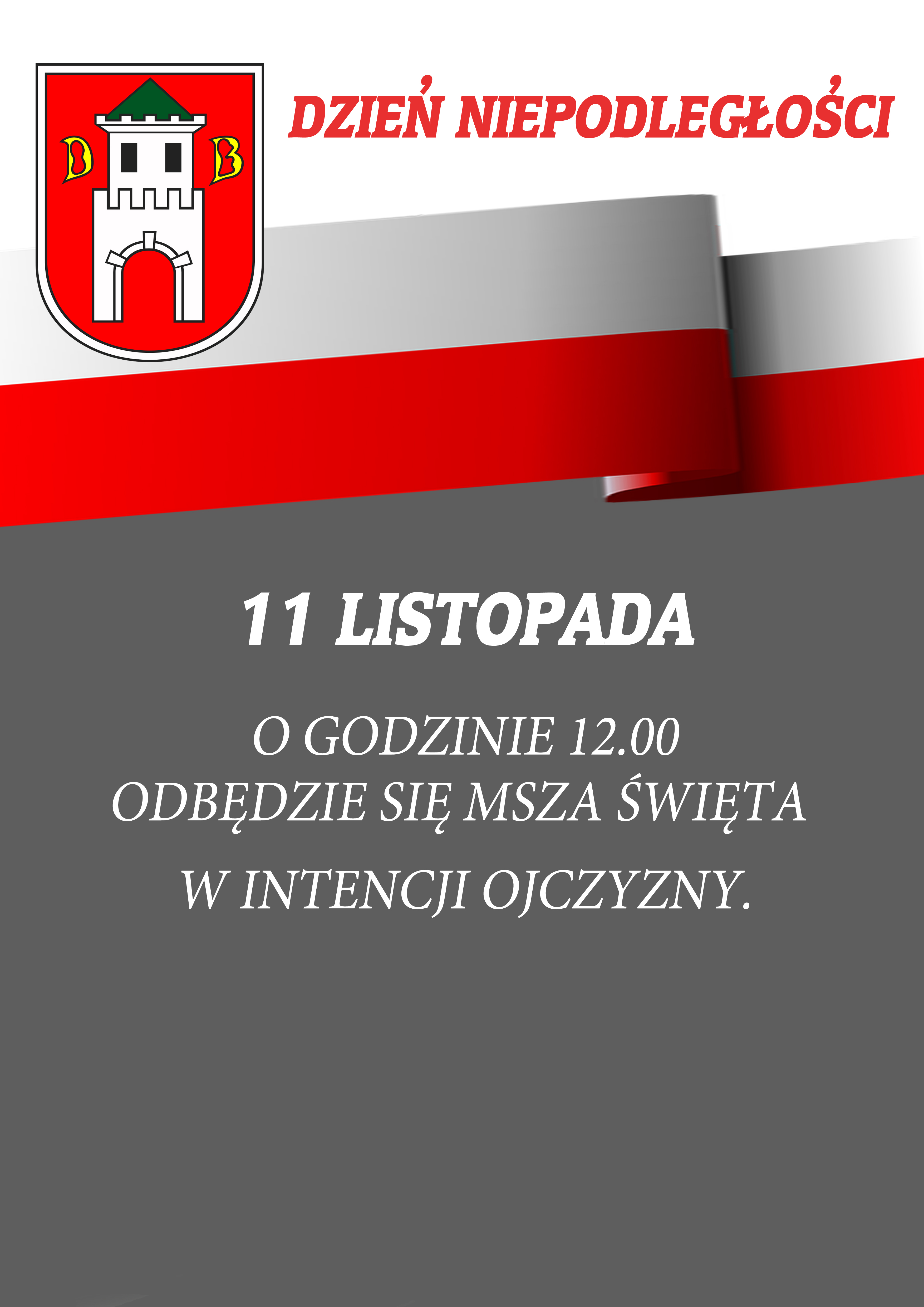 Święto 11 listopada w Dobrzyniu nad Wisłą