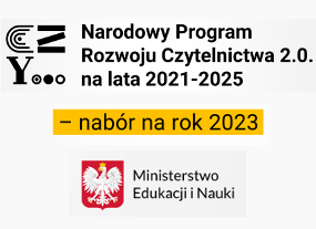 Gmina Dobrzyń nad Wisłą z dofinansowaniem z Narodowego Programu Rozwoju Czytelnictwa 2.0