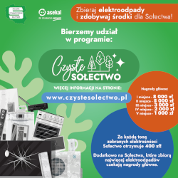 Zapraszamy do udziału w programie "Czyste Sołectwo"
