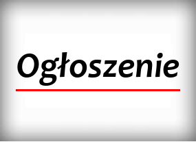 Ogłoszenie o drugim przetargu ustnym nieograniczonym