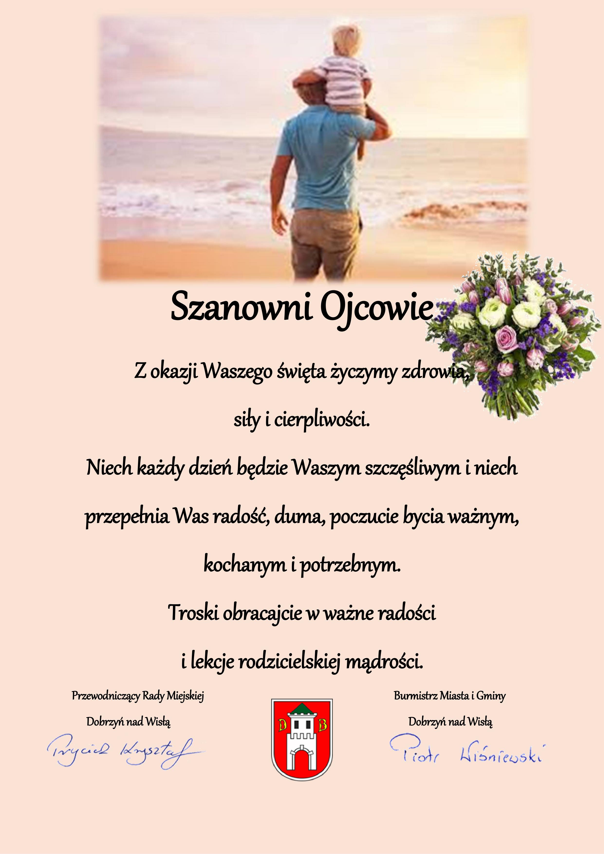 Życzenia z okazji Dnia Ojca