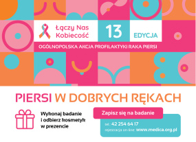 13 Ogólnopolska akcja profilaktyki raka piersi